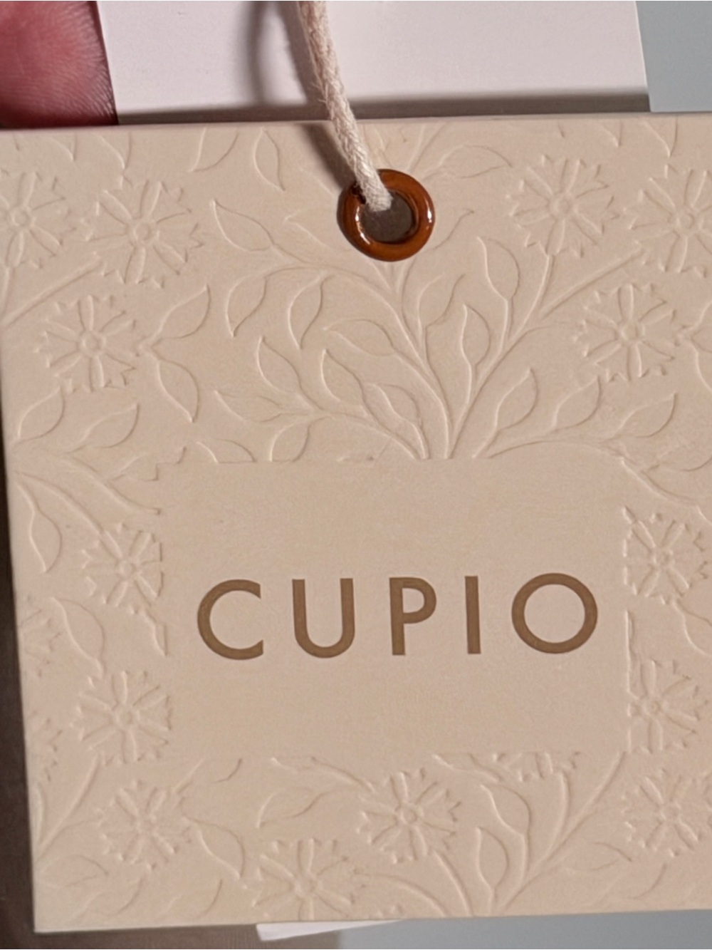 Cupio Beige Scoop Neck Short Sleeve Top - Picture 5 of 10